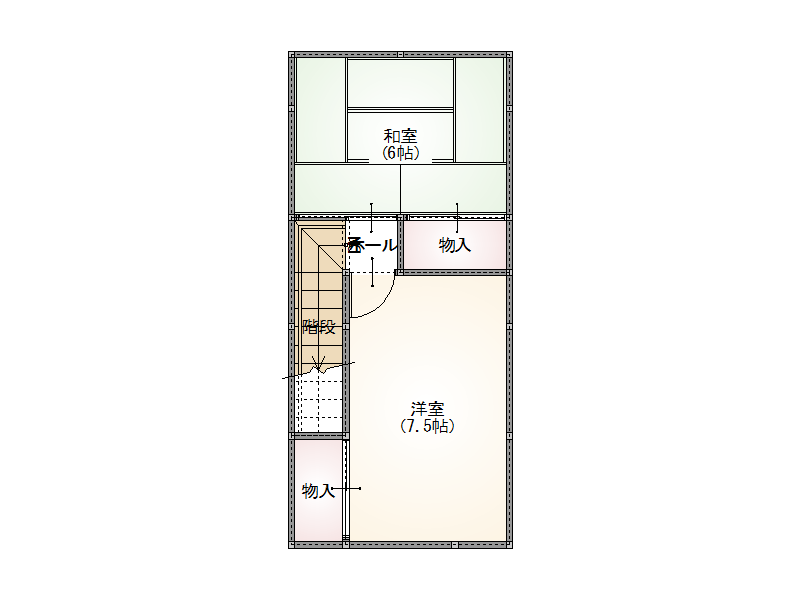 間取り図2階